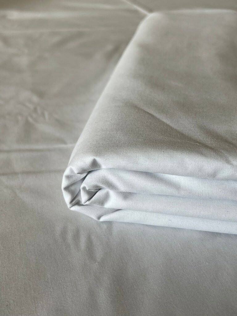 Cearșaf Clasic, culoare PURE WHITE - imagine 2