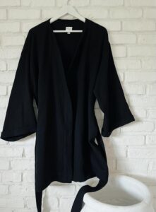 Set kimono și pantalon muselină - imagine 8