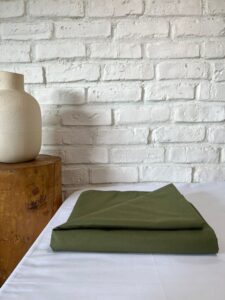 Cearșaf Clasic, culoare OLIVE GREEN