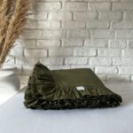 Husa pilota cu volanase, culoare OLIVE GREEN