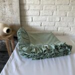 Husa pilota cu volanase, culoare MINT GREEN