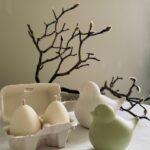 Easter Egg Candles  ( set 2 buc)