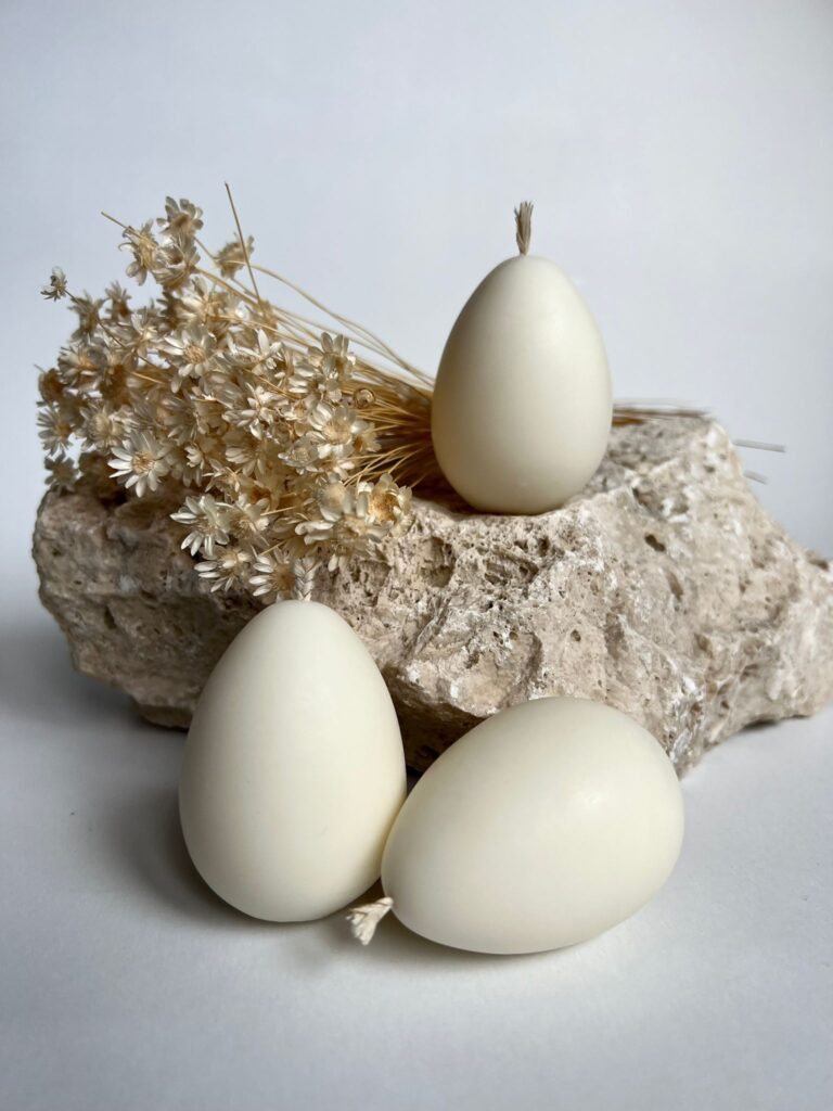 Easter Egg Candles  ( set 2 buc) - imagine 4