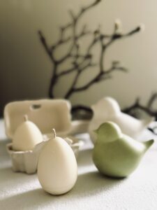 Easter Egg Candles  ( set 2 buc) - imagine 3