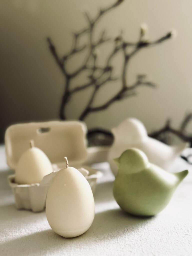 Easter Egg Candles  ( set 2 buc) - imagine 3