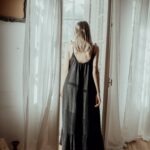 Rochie muselină Clara - Black