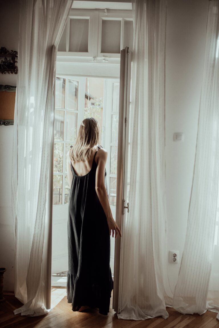 Rochie muselină Clara - Black - imagine 6