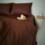 Set Lenjerie Clasica, culoare CHOCOLATE BROWN, 4 piese