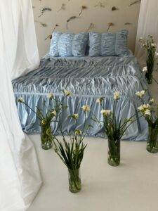 Set lenjerie Dreamy Waves, culoare BLUE BLOSSOM - imagine 4
