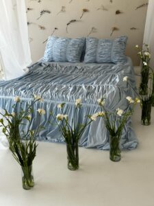 Set lenjerie Dreamy Waves, culoare BLUE BLOSSOM - imagine 5