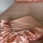 Husa pilota cu volanase, culoare SWEET PEACH