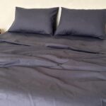 Set Lenjerie Clasica, Baronette Home, 4 piese, culoare Anthracite Grey