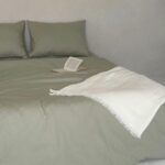 Set Lenjerie Clasica, culoare SAGE GREEN, 4 piese