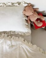 BABY POWDER- Lenjerie muselină cu volanașe pentru copii (2 pcs) - imagine 3