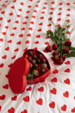 Set lenjerie cu inimioare, 3 piese - imagine 5