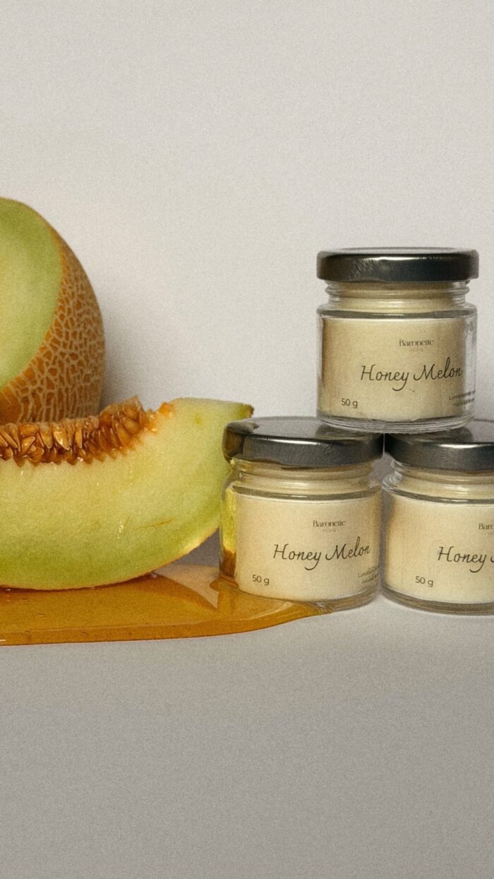 Lumânare parfumată- HONEY MELON - imagine 2