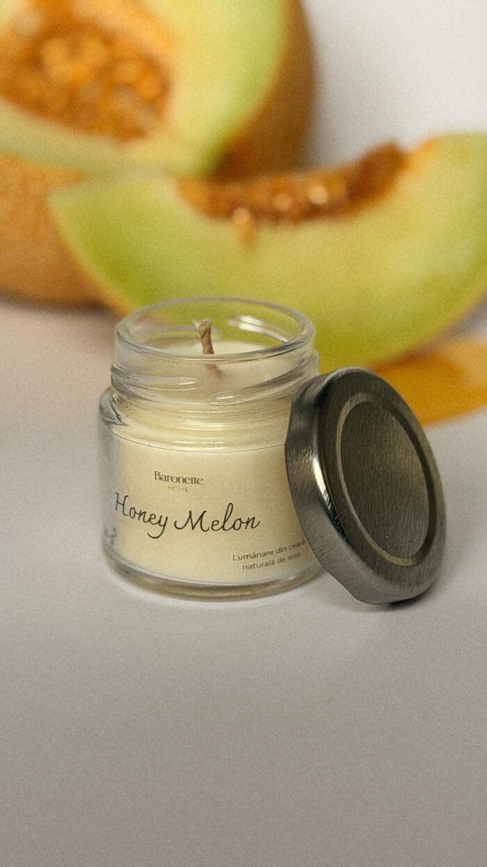 Lumânare parfumată- HONEY MELON - imagine 3
