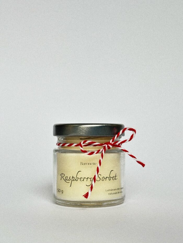 Lumânare parfumată- RASPBERRY SORBET - imagine 2