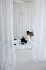 Set lenjerie Dreamy Waves, culoare PURE WHITE - imagine 8