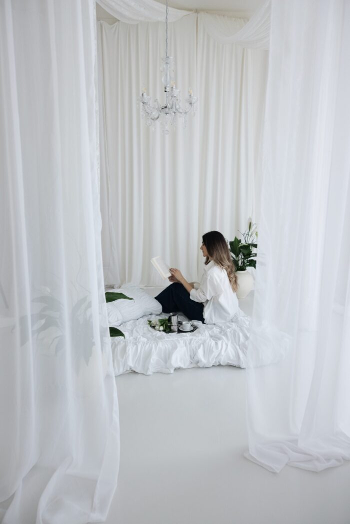 Set lenjerie Dreamy Waves, culoare PURE WHITE - imagine 8